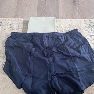 Ettitude Pajama Shorts Women's Size XXL BLUE 100% Bamboo Lyocell, New in…